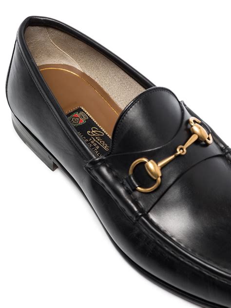 secchiello gucci horsebit|Men's loafer with Horsebit in black shiny leather .